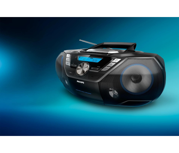 Philips AZB798T Bluetooth Czarny - 1333516 - zdjęcie 3